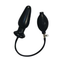 Latex-oppompbare buttplug 