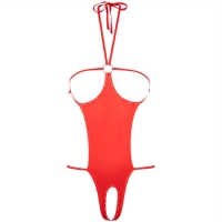 Open haltermodel body S-L - rood