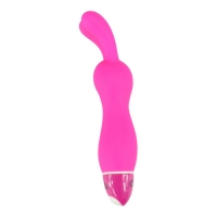Huidvriendelijke silliconen vibrator - roze