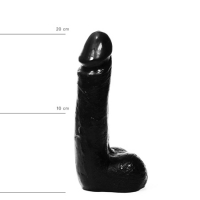 Realistische Dildo 20 cm - Zwart