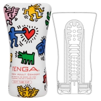 Tenga Masturbator - Keith Haring Soft Tube Cup