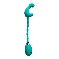The Celine Gripper Vibrator - turquoise