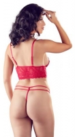 Sexy Kanten BH Set - Rood