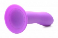 Squeeze-It Siliconen Dildo - Paars