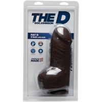 The Fat D Realistische Dildo Met Balzak - 20 cm