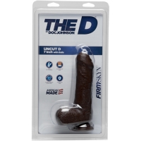 The Uncut D Realistische Dildo Met Balzak - 18 cm