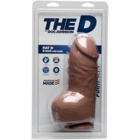 The Fat D Realistische Dildo Met Balzak - 20 cm