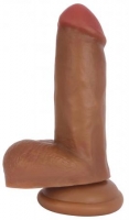 Realistische Dildo Met Balzak - 16.5 cm