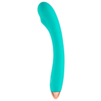 G-Spot Slim Flexibele Vibrator - Groenblauw