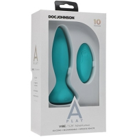 Vibe Adventurous Vibrerende Buttplug - Turquoise