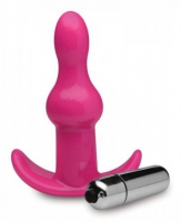 Bumpy Vibrerende Anaalplug - Roze