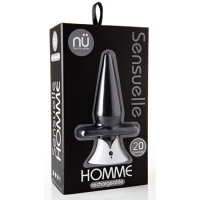 Homme Vibrerende Buttplug - Zwart