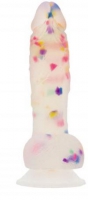 Addiction - Party Marty Confetti Dildo - 19 cm