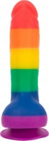 Addiction - Justin Rainbow Siliconen Dildo - 20 cm