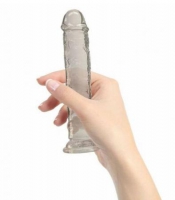 Crystal Addiction - Transparante Dildo - 20 cm