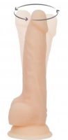 Naked Addiction Realistische Vibrerende En Roterende Dildo - 20 cm