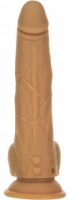 Naked Addiction Realistische Stotende  Dildo met Afstandsbediening - 23 cm