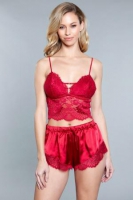 Kristal 2-delige Set - Rood