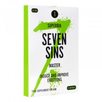 Seven Sins - Master - Lustopwekker Voor Mannen - 15 softgels