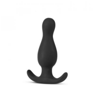 Anal Adventures Platinum - Curve Anaal Plug - Zwart