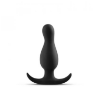 Anal Adventures Platinum - Curve Anaal Plug - Zwart