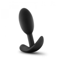 Anal Adventures Platinum - Vibra Slim Verzwaarde Anaal Plug - Small