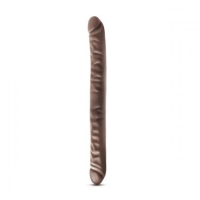 Dr. Skin - Realistische Dubbele Dildo 45 cm - Chocolate