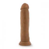 Dr. Skin - Realistische Dildo Met Zuignap 24 cm - Mocha