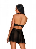 Nettsy Babydoll Met Open Cups En Bijpassende String