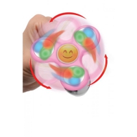 Light Up Emoji Fidget Spinner Buttplug