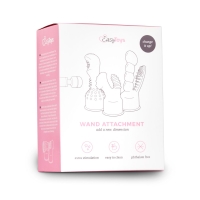 EasyToys Wand Collection – Opzetstuk Met Masturbator - Clear 