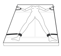 Under Mattress Restraint Set