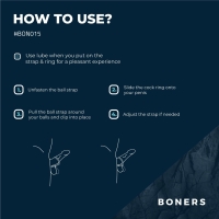 Boners Cock & Ball Strap - S/M