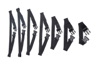 Subdued 7-Delige Bondageriemen Set