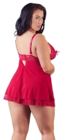 Babydoll Met Half Open Cups