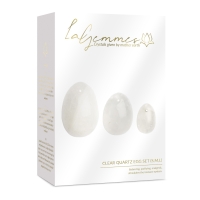 La Gemmes - 3-delige Yoni Egg Set - Bergkristal