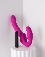 Temptasia - Estella Vibrerende Strapless Strap-on - Roze