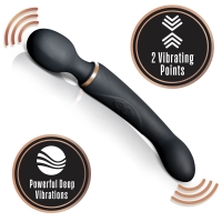 Lush Gia Dubbele Vibrator - Zwart 