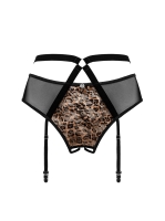 Allunes Sexy Jarretel Gordel - Luipaardprint