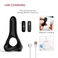 Magic Motion - Rise Smart Vibrerende Cockring - Black
