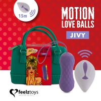 Feelztoys - Motion Love Balls Jivy Met Afstandsbediening