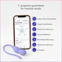 Perifit Care+ Dynamische Kegel-oefenapparaat - Lila