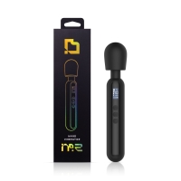 BLAQ - Digitale Super Wand Vibrator - Zwart