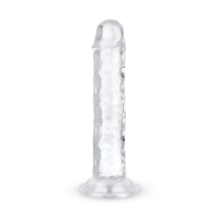 Jelly Dildo zonder Ballen - 14 cm 