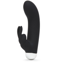 Fifty Shades of Grey - Greedy Girl Oplaadbare Mini Rabbit Vibrator - Zwart