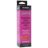Doc Johnson - GoodHead Warming Oral Delight Gel - Watermeloen - 118 ml
