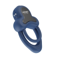 HoneyPlayBox - Anello-App-Controlled Vibrating Double Cock Ring with Clitor