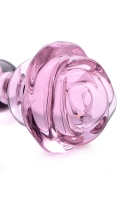 BOOTY SPARKS - Rose Glass Anaalplug Small - Roze